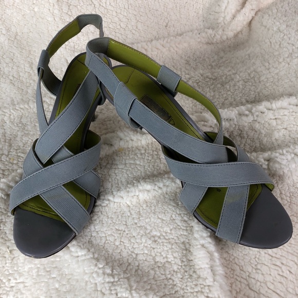 Boden Shoes - BODEN gray heels